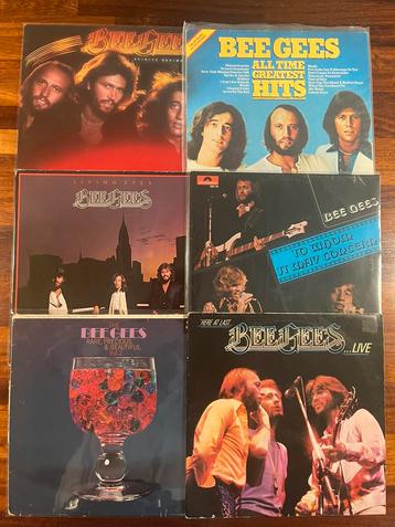 BEE GEES 6 originele 33 rpm vinyl lp album records beschikbaar voor biedingen