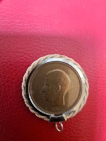 munthanger van 20 centime Belgische Frank. beschikbaar voor biedingen