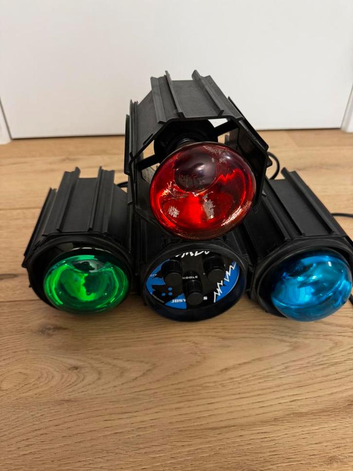 Effet lumineux DJ – JB Systems COMBO – 3 projecteurs couleur, Musique & Instruments, Lumières & Lasers, Comme neuf, Couleur, Enlèvement ou Envoi