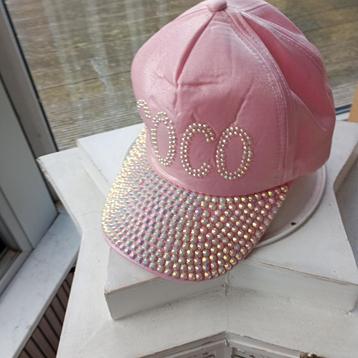 Roze pet met glitter steentjes coco beschikbaar voor biedingen