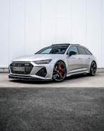 Audi RS6 2020 dynamic pack - lichte vracht 21%, Auto's, Te koop, Zilver of Grijs, 199 g/km, Benzine