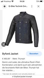 Triumph Byford jacket size Medium, Motoren, Kleding | Motorkleding, Nieuw zonder kaartje, Jas | leer, Heren, Triumph