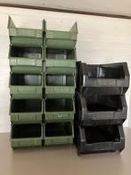 Stapelbakjes, Ophalen, Gebruikt