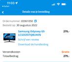 Samsung odyssey g5 32 inch curved monitor, Computers en Software, Ophalen, Gebruikt, 101 t/m 150 Hz, VA