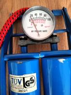 Fiets/autopomp met manometer, Ophalen, Gebruikt