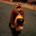 Vintage Douglas Russ Berrie Hound Dog keramische muntbank sp, Ophalen of Verzenden, Zo goed als nieuw
