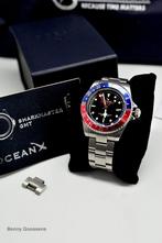 OceanX Sharkmaster GMT 2 Diver in absolute nieuwstaat, Autres marques, Acier, Montre-bracelet, Enlèvement ou Envoi