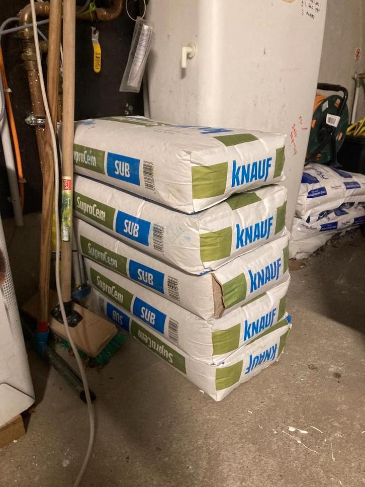 Knauf SupraCem Sub 25 kg–mortier –neuf–déstockage, Bricolage & Construction, Bricolage & Rénovation Autre, Neuf, Enlèvement