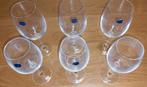 Verres à vin en cristal de Bohême 2 tailles (3 + 3 pièces), Verre ou Verres, Comme neuf, Enlèvement, Autres matériaux