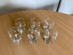 Shot glaasjes 5 cl - 6 stuks, Borrel- of Shotglas, Zo goed als nieuw, Ophalen