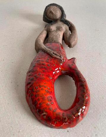 Zeemeermin in keramiek beschikbaar voor biedingen