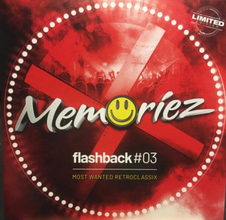 Memoriez Flashback #03 - Most Wanted Retroclassix, Cd's en Dvd's, Vinyl | Dance en House, Nieuw in verpakking, Techno of Trance
