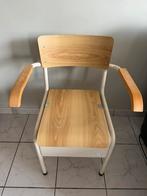 WC-stoel blank hout en metaal, Diversen, Zo goed als nieuw, Ophalen