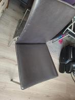te koop 6 lederen stoelen, Ophalen, Gebruikt, Bruin, Vijf, Zes of meer stoelen