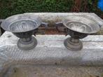 vasque avec anses pat bronze , pot , jardinière 2 pcs, Intérieur, Rond, Moins de 25 cm, Moins de 40 cm