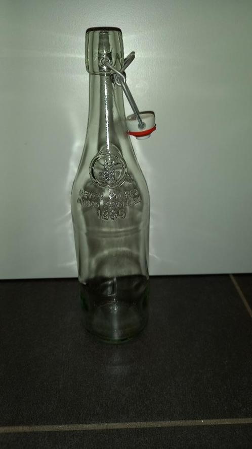 Glazen fles(sen), Huis en Inrichting, Keuken | Servies, Zo goed als nieuw, Overige typen, Overige stijlen, Glas, Ophalen of Verzenden