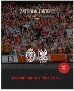 Ticket KV Mechelen - STVV 4/10, 16u, Tickets en Kaartjes, Sport | Voetbal