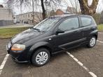 Zeer propere Chevrolet Kalos benzine met keuring en garantie, Auto's, Voorwielaandrijving, 1150 cc, Stof, Zwart