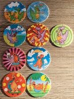 9 Croky Caps: Croco, Dino en Toto, Verzamelen, Ophalen of Verzenden, Losse flippo's
