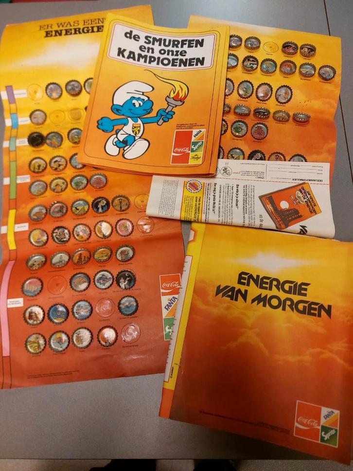 Coca-cola kroonkurken met posters, Verzamelen, Complete verzamelingen en Collecties, Ophalen of Verzenden