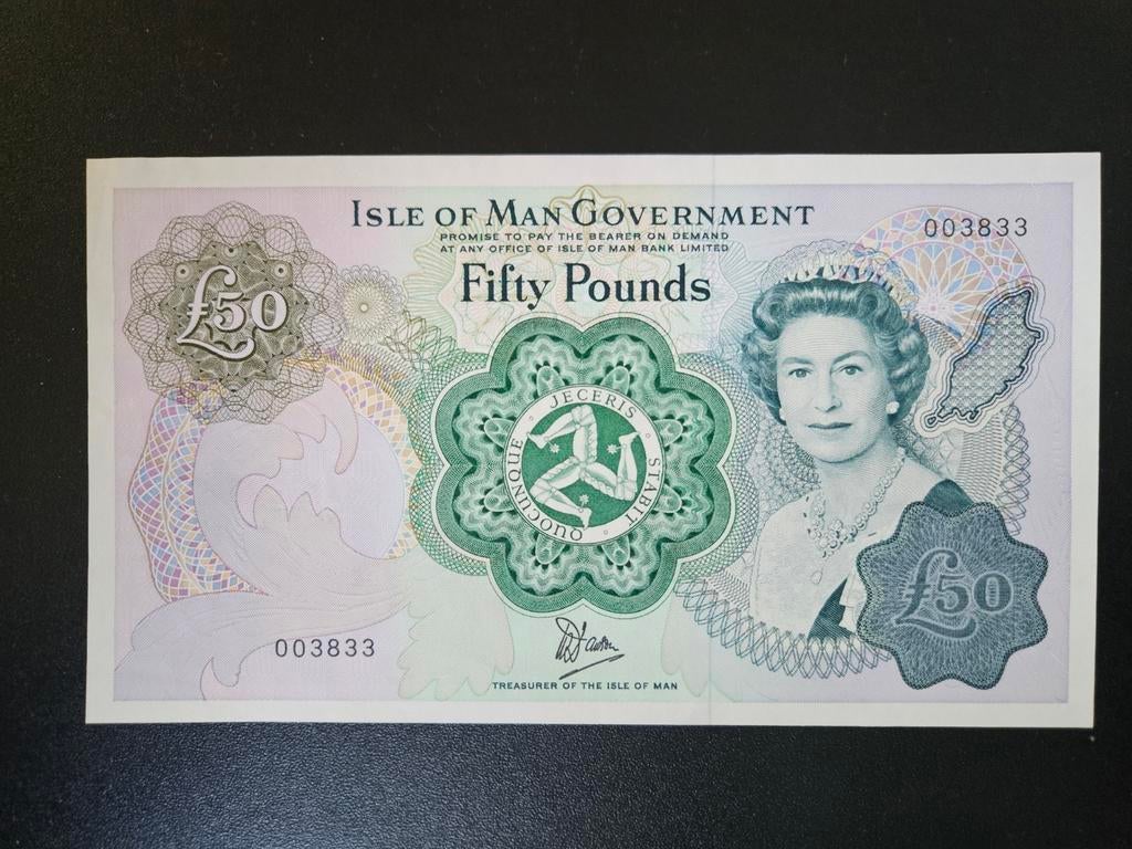 Île de Man pick 39a 1983 UNC -, Enlèvement ou Envoi, Autres pays, Billets en vrac