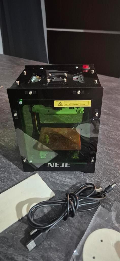 Graveur laser neje kz1500, Computers en Software, 3D Printers, Zo goed als nieuw, Ophalen