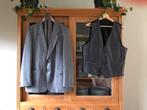 Retro herenkostuum, Kleding | Heren, Ophalen, Zo goed als nieuw, Maat 52/54 (L), Grijs