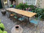 Unieke Bauhaus Tafel Jaren 20 Afkomstig DDR, Tuin en Terras, Ophalen of Verzenden, Gebruikt, Rechthoekig, Metaal