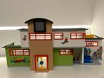 Playmobil school en turnzaal, onbemeubeld, Ophalen, Zo goed als nieuw, Complete set