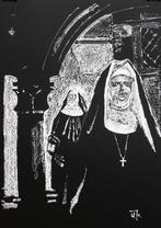 Peinture « Sortez du temple », Envoi