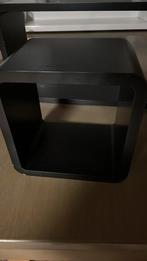 Petite étagère murale carrée noire, Moins de 25 cm, Enlèvement, Utilisé, Autres essences de bois