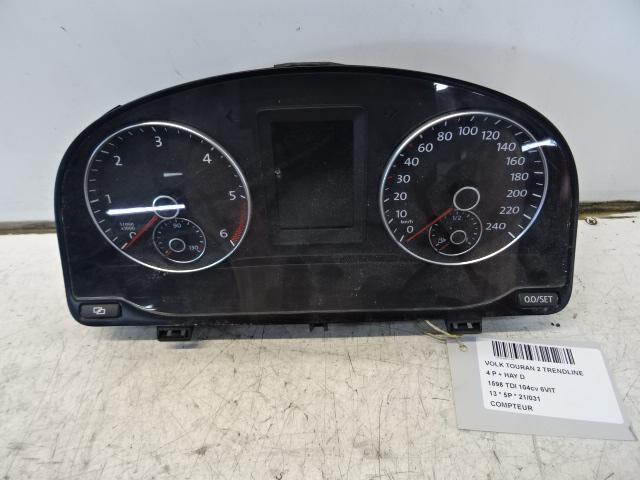 KM TELLER Volkswagen Touran (1T1 / T2) (1T0920875A), Auto-onderdelen, Dashboard en Schakelaars, Volkswagen, Gebruikt