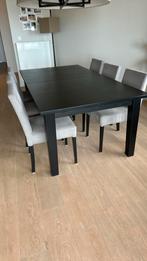 Moderne eettafel met 6stoelen, Ophalen