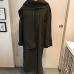 Kaki mantel, Mango, maat Medium, Kleding | Dames, Jassen | Winter, Mango, Ophalen of Verzenden, Zo goed als nieuw, Maat 38/40 (M)