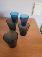 Set van 5 Vereco waterglazen, Huis en Inrichting, Ophalen, Zo goed als nieuw, Glas