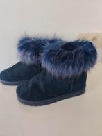 bottines girly très confortables, fausse fourrure. Taille 36, Blauw, Nieuw, Ophalen of Verzenden, Kids Collection