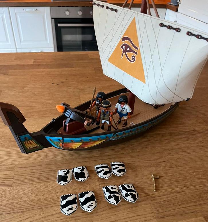 Playmobil Egyptenaren - Egyptische boot Ref. 4241, Kinderen en Baby's, Speelgoed | Playmobil, Complete set, Ophalen of Verzenden