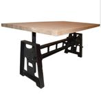 Tafel in industriële stijl, Huis en Inrichting, Ophalen, 50 tot 100 cm, 75 cm of meer, Metaal