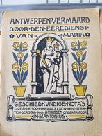 Boek "Antwerpen vermaard door den eeredienst van Maria" 1922, Ophalen, Gelezen, Aug Thyssen