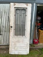 Oude voordeur 87x216 cm, 215 cm of meer, 80 tot 100 cm, Gebruikt, Hout
