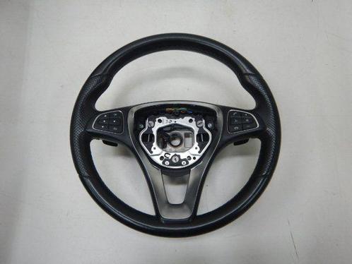 Mercedes-Benz C-Klasse W205 Stuur Leer MF+F1 A0004603803, Auto-onderdelen, Besturing, Mercedes-Benz, Gebruikt, Ophalen of Verzenden