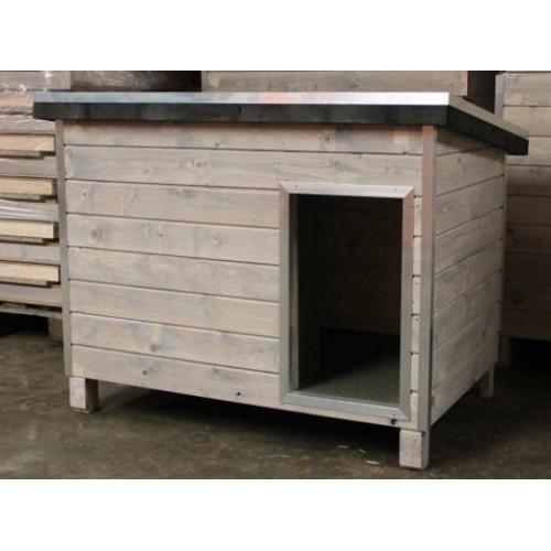 Geisoleerd hondenhok cottage 1 grijs, Animaux & Accessoires, Volatiles | Accessoires, Neuf, Poulailler, Enlèvement ou Envoi
