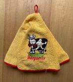 Essuie rond jaune Marguerite Vache, Huis en Inrichting, Keuken | Textiel, Ophalen of Verzenden, Zo goed als nieuw, Geel, Theedoek of Handdoek