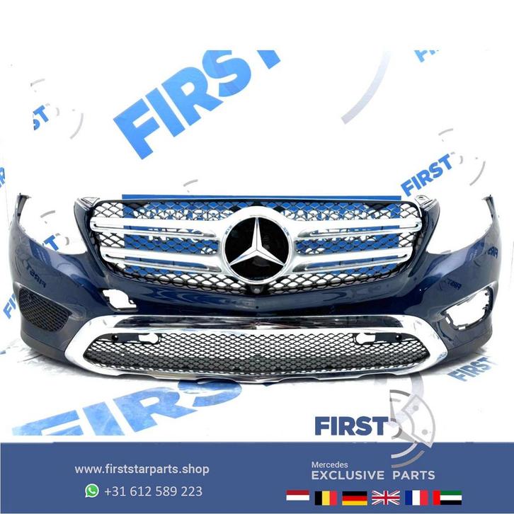 BUMPER W253 GLC + GRIL ZWART WIT GRIJS GLC PRE-FACELIFT VOOR, Auto-onderdelen, Carrosserie, Bumper, Mercedes-Benz, Voor, Gebruikt