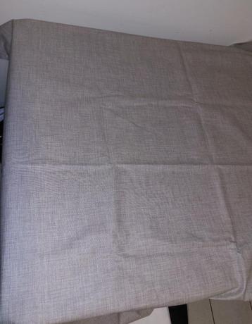 Groot tafellaken - tafelzeil grijs 140 x 240cm, nieuw beschikbaar voor biedingen