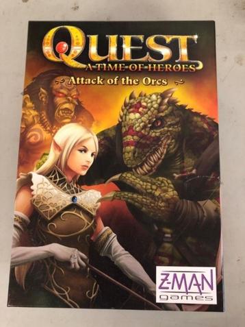 QUEST : A TIME OF HEROES - ATTACK OF THE ORKS jeu narratif, Enlèvement