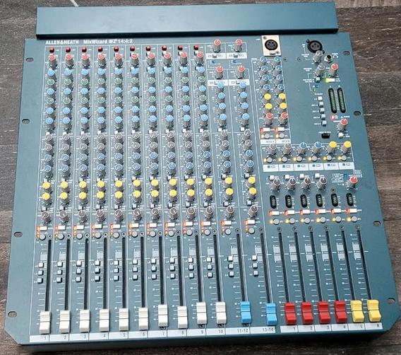Allen Heath WZ³ 14/4/2 Console de mixage + Flight Case, Muziek en Instrumenten, Mengpanelen, Gebruikt, 10 tot 20 kanalen, Microfooningang