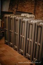jaren '20 originele gietijzeren radiatoren, Doe-het-zelf en Bouw, Verwarming en Radiatoren, Ophalen, Gebruikt, Radiator, 60 tot 150 cm
