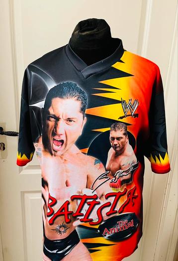T-shirt WWE Wrestling Batista the Animal 2XL pour homme 