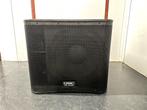 QSC KW181 actieve 18 inch subwoofer, Gebruikt, Subwoofer, 120 watt of meer, Ophalen
